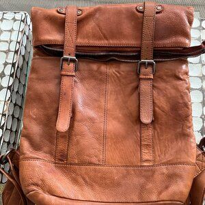 Vilenca Holland Large Leather Backpack